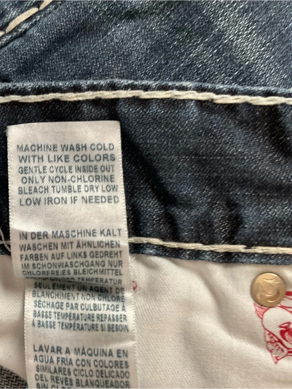 True Religion Men’s Cut Offs Shorts Size 40